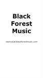 Mobile Screenshot of blackforestmusic.com